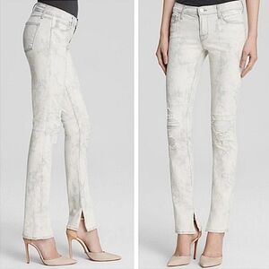J Brand Rail Straight Fame Acid Wash Jeans
